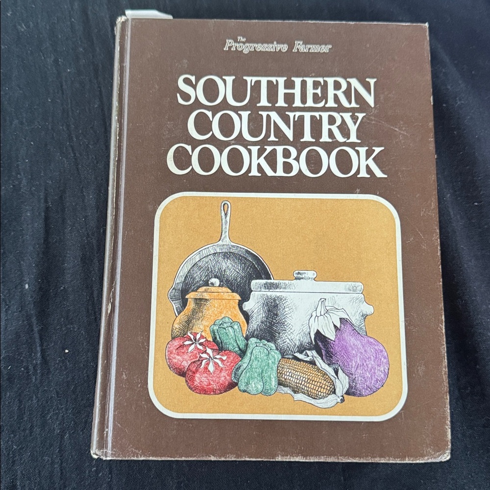 Vintage Book by Progressive Farmer Books Southern Country Cookbook 1972